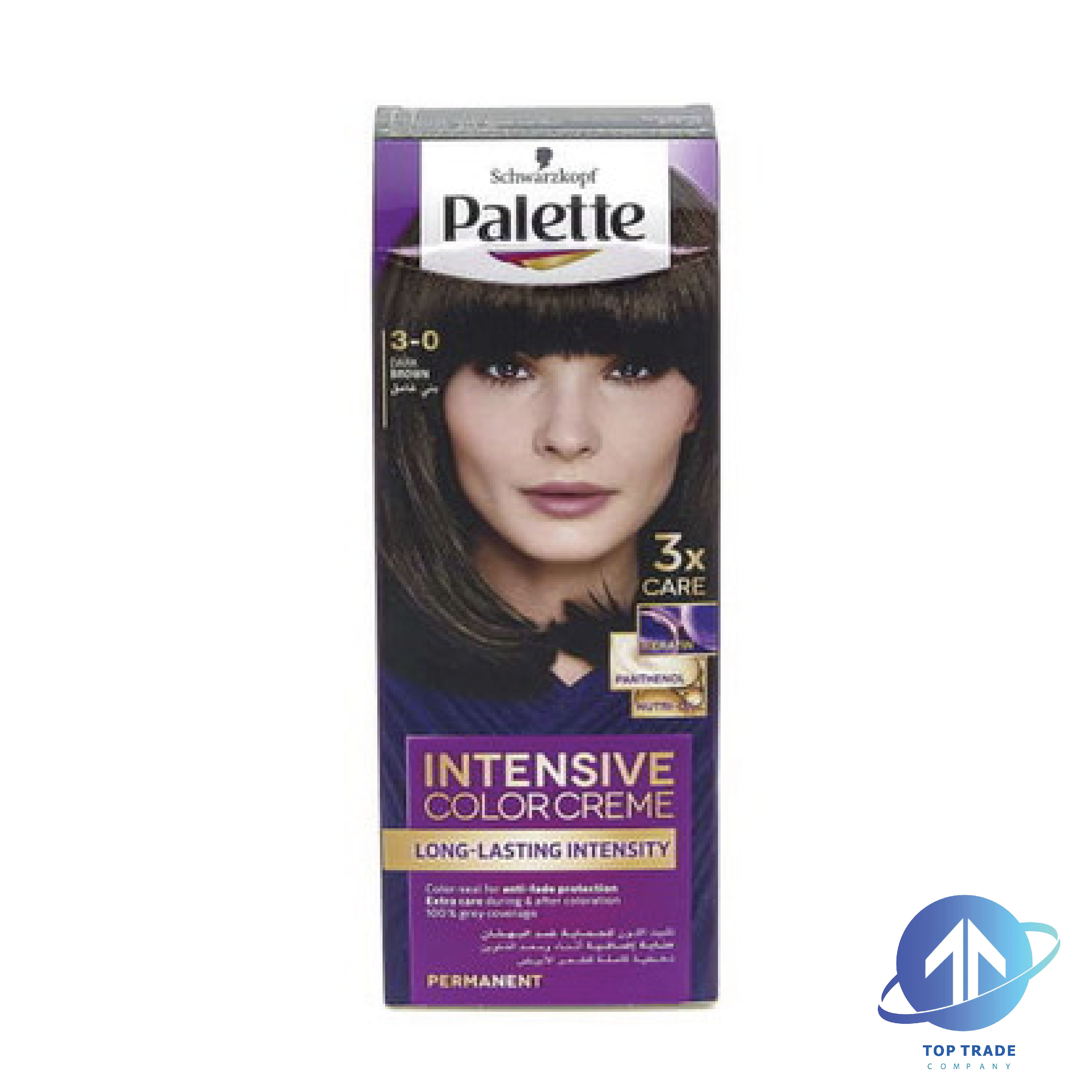 Palette Intensive Color Cream hair color 3-0 dark brown